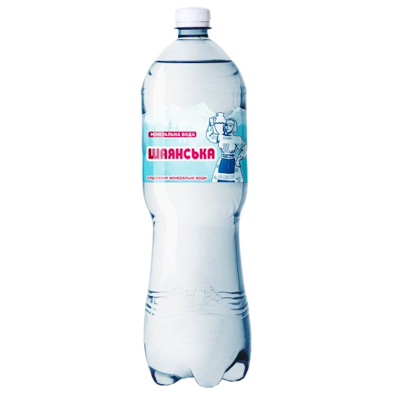 Вода мінеральна АЛЕКС Шаянська, слабогазована, 1,5л